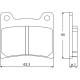 Pasticca del freno anteriore (o posteriore a seconda del modello) Accossato AGPA54 (dimensione