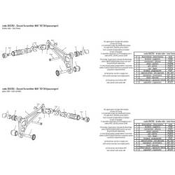 ENTRETOISE DE COMMANDE RECULEES BONAMICI 16MM