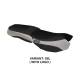 FUNDA DE ASIENTO COMPATIBLE CON BMW R 1200 GS ADVENTURE (13-18) MODELO BOLOGNA CARBONO