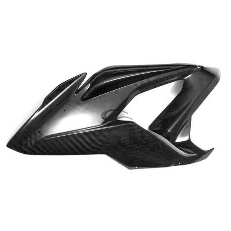 Flanc carénage gauche carbone pour radiateur majoré Carbonin BMW S1000RR