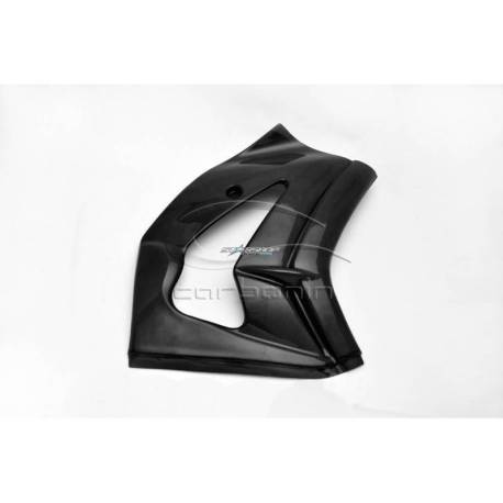 Flanc latéral droit carbone poli brillant KAWASAKI ZX10R