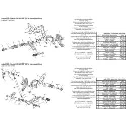 SUPPORT D'ENTRETOISE BONAMICI RACING PIECE DETACHEE