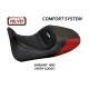 FUNDA DE ASIENTO COMPATIBLE DUCATI DIAVEL (14-18) MODELO IMOLA 1 VELVET