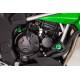 Roulettes de protection Defender Kawasaki Z125 nouveau design Evotech