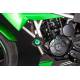 Roulettes de protection Defender Kawasaki Z125 nouveau design Evotech