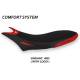 FUNDA DE ASIENTO COMPATIBLE DUCATI HYPERMOTARD 950 (19-22) MODELO ORLANDO 1