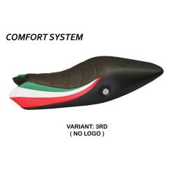 FUNDA DE ASIENTO COMPATIBLE DUCATI MONSTER 696/796 (08-14) MODELO TRICOLOR TOTAL