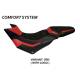 FUNDA DE ASIENTO COMPATIBLE DUCATI MULTISTRADA 950 (17-21) MODELO PRAGA 1