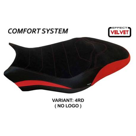 HOUSSE DE SELLE COMPATIBLE DUCATI MONSTER 797 (17-20) MODÈLE OVADA 1 VELVET