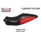 HOUSSE DE SELLE COMPATIBLE DUCATI MONSTER 821/1200 (14-16) MODÈLE ANDORRA VELVE