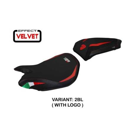 Funda de asiento compatible con Ducati Panigale 1199 (11-15) modelo Paris Velvet