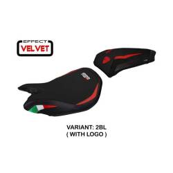 FUNDA DE ASIENTO COMPATIBLE DUCATI PANIGALE 1299 (15-18) MODELO PARIS VELVET