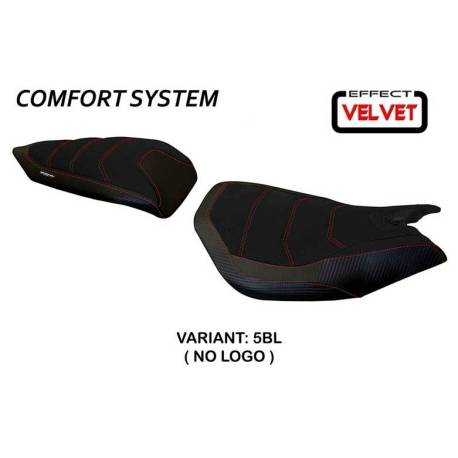 FUNDA DE ASIENTO COMPATIBLE DUCATI PANIGALE 1299 (15-18) MODELO LEIDEN VELVET