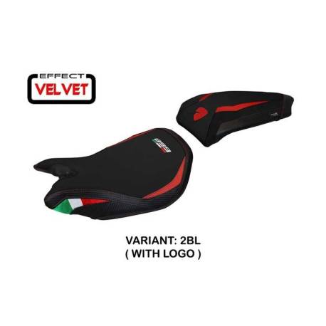 CUBIERTA DE ASIENTO COMPATIBLE DUCATI PANIGALE 899 (13-15) MODELO PARIS VELVET