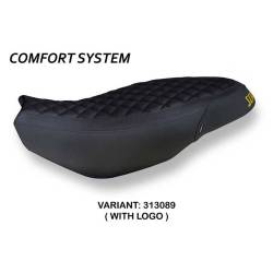 FUNDA DE ASIENTO COMPATIBLE DUCATI SCRAMBLER 400/800/1100 (15-22) MODELO VINTAGE