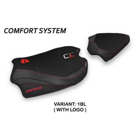 FUNDA DE ASIENTO COMPATIBLE DUCATI STREETFIGHTER V4 (20-22) MODELO ALBENA