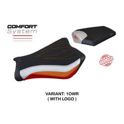 FUNDA DE ASIENTO COMPATIBLE CON HONDA CBR 1000 RR (08-16) MODELO JANELA COLOR ESPECIAL