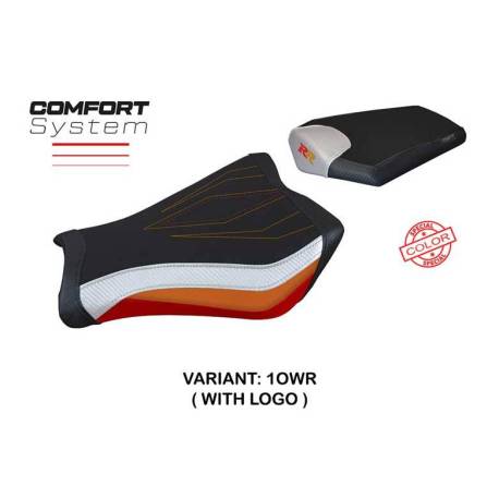 FUNDA DE ASIENTO COMPATIBLE CON HONDA CBR 1000 RR (08-16) MODELO JANELA COLOR ESPECIAL