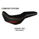 HOUSSE DE SELLE COMPATIBLE HONDA CB 500 X (12-20) MODÈLE TONO