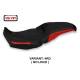 HOUSSE DE SELLE COMPATIBLE HONDA CB 650 R (19-22) MODÈLE VOSTOK VELVET