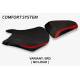 Funda de asiento compatible con Honda CBR 500 R (12-16) modelo Auzat 1