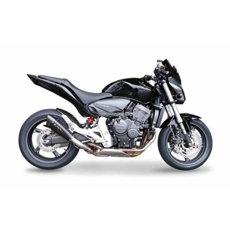 Silencieux HP CORSE Evoxtrem inox noir homologué Honda 600 Hornet