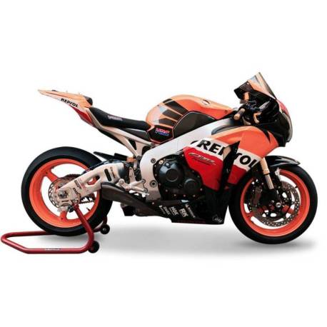 spanEscapamiento hidroformado negro homologado HP Corse Honda CBR 1000 RR/span