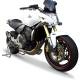 Echappement HP Corse HYDROFORM inox noir homologué Honda 600 Hornet