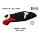 HOUSSE DE SELLE COMPATIBLE HONDA X-ADV (17-20) MODÈLE SWISS COLORIS SPÉCIAL VELV