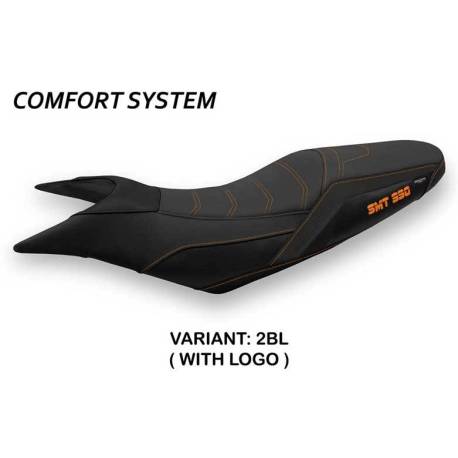 FUNDA DE ASIENTO COMPATIBLE KTM 990 SUPERMOTO T (09-16) MODELO POMPEI