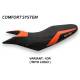 HOUSSE DE SELLE COMPATIBLE KTM 990 SUPERMOTO T (09-16) MODÈLE POMPEI