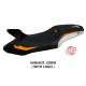 FUNDA DE ASIENTO COMPATIBLE KTM 1290 SUPER ADVENTURE R (21-22) MODELO XITTA COLOR