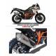 Echappement HP Corse 4 TRACK INOX SATINE KTM ADVENTURE