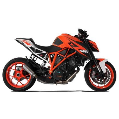 Echappement KTM Superduke 1290 R HPCORSE GP07 homologué silver embout alu