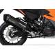 SILENCIEUX HOMOLOGUE HP CORSE SPS CARBON RR TITANE NOIR KTM 1290 ADV 21-23