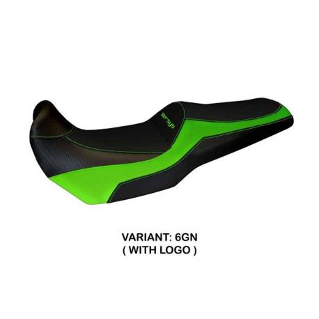 HOUSSE DE SELLE COMPATIBLE KAWASAKI VERSYS 1000 (11-18) MODÈLE LAMPEDUSA COLOR