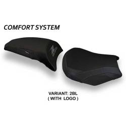 FUNDA DE ASIENTO COMPATIBLE KAWASAKI Z 650 (17-22) MODELO VERGATO 1