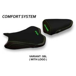 FUNDA DE ASIENTO COMPATIBLE CON KAWASAKI NINJA ZX 10 R (08-10) MODELO AGRA 2