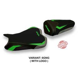 FUNDA DE ASIENTO COMPATIBLE CON KAWASAKI NINJA ZX 10 R (08-10) MODELO RIGA SPECIAL CO