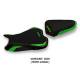 HOUSSE DE SELLE COMPATIBLE KAWASAKI NINJA ZX 6 R (13-18) MODÈLE GANDA 1