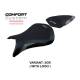 HOUSSE DE SELLE COMPATIBLE KAWASAKI NINJA ZX 6 R (07-08) MODÈLE ANDUJAR