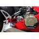 Easy Rearset Kit Limited Edition CNC Racing Ducati Panigale V4 Team Pramac