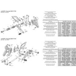 PLATINE INTERMEDIAIRE COMMANDE RECULEE BONAMICI RACING PIECE DETACHEE