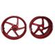 Front wheel 17 x 3.5 forged aluminum Piega R for track OZ