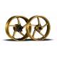 17 x 3.5 forged aluminum front wheel Piega R for track OZ