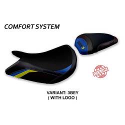 FUNDA DE ASIENTO COMPATIBLE SUZUKI GSX S 1000 (15-20) MODELO PAHIA ESPECIAL COLOR