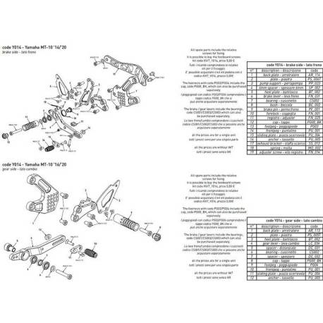 BONAMICI EXHAUST SUPPORT SPARE PART