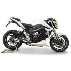 Escape hidroformado negro homologado HP Corse Suzuki GSR 750