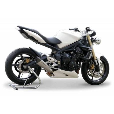 Echappement HP Corse Evoxtrem satiné homologué Triumph Street Triple