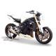 Echappement HP Corse Evoxtrem satiné homologué Triumph Street Triple